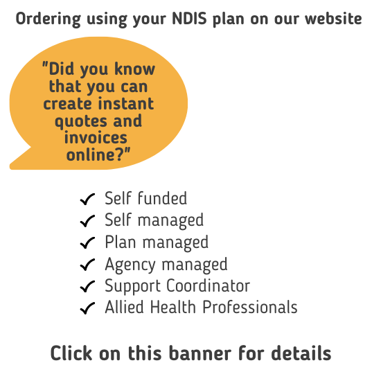Ordering from Well & Able with your NDIS Plan