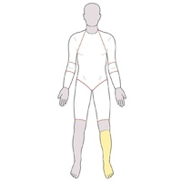 Below Knee Sock (Closed toe)