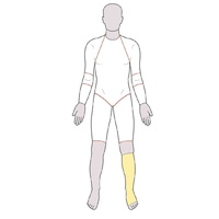 Below Knee Sock (Open toe)